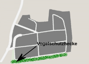 Vogelschutzhecke